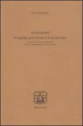 Intenzioni d'amore, di scienza e d'anarchia. L'idea husserliana di filosofia e le sue implicazioni etico-politiche