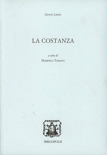 La costanza - Giusto Lipsio - Libro Bibliopolis 2004, Relox | Libraccio.it