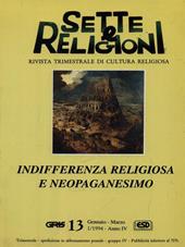 Indifferenza religiosa e neopaganesimo