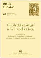 I modi della teologia nella vita della Chiesa