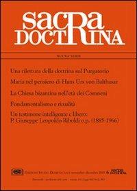 Sacra doctrina (2003). Vol. 48  - Libro ESD-Edizioni Studio Domenicano 2005, Sacra doctrina | Libraccio.it