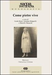 Come pietre vive. Ripensare l'iniziazione cristiana