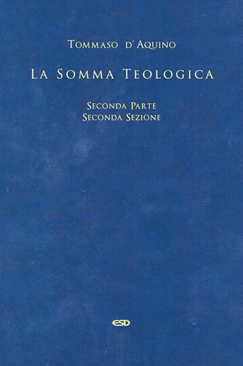 somma teologica. Testo latino a fronte - d'Aquino (san) Tommaso - Libro ESD-Edizioni Studio Domenicano 2014 | Libraccio.it