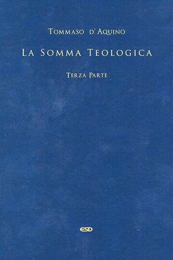 somma teologica. Testo latino a fronte - Tommaso d'Aquino (san) - Libro ESD-Edizioni Studio Domenicano 2014 | Libraccio.it