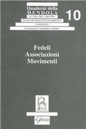 Fedeli, associazioni, movimenti