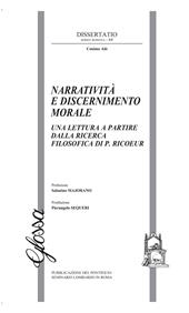 Narratività e discernimento morale. Una lettura a partire dalla ricerca filosofica di P. Ricoeur