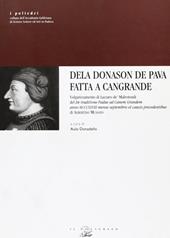 Dela Donason de Pava fatta a Cangrande