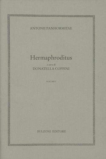 Hermaphroditus. Vol. 1 - Il Panormita - Libro Bulzoni 1991, Humanistica | Libraccio.it