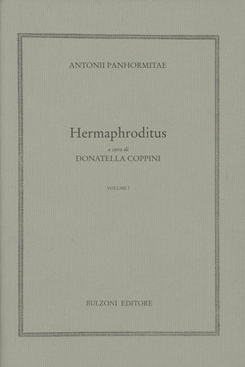 Hermaphroditus. Vol. 1 - Il Panormita - Libro Bulzoni 1991, Humanistica | Libraccio.it
