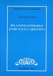 Relaciónes literarias entre Italia y Argentina