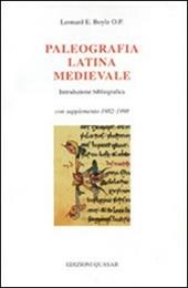 Paleografia latina medievale. Introduzione bibliografica. Con supplemento 1982-1998