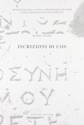 Iscrizioni di Cos