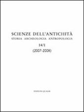 Storia, archeologia, antropologia (2007-2008). Vol. 14