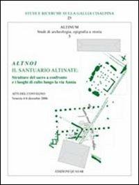 Altnoi. Il santuario altinate. Strutture del sacro a confronto e i luoghi di culto lungo la via Annia. Atti del Convegno (Venezia, 4-6 dicembre 2006)  - Libro Quasar 2009, Studi e ricerche sulla Gallia Cisalpina | Libraccio.it