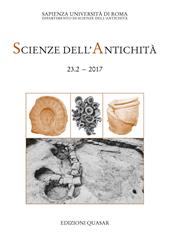 Scienze dell'antichità. Storia, archeologia, antropologia (2017). Nuova ediz.. Vol. 23\2: artigiani e la città. Officine e aree produttive tra VIII e III sec. a.C. nell'Italia centrale tirrenica, Gli.