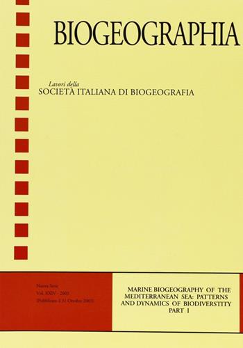 Marine biogeography of the Mediterranean sea: patterns and dynamics of biodiversity. Vol. 1  - Libro NIE 2004 | Libraccio.it