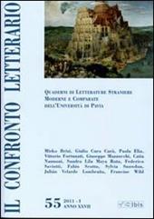 Il confronto letterario. Quaderni di letterature straniere moderne e comparate dell'Università di Pavia. Vol. 55