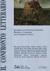 Il confronto letterario. Quaderni di letterature straniere moderne e comparate dell'Università di Pavia. Vol. 56
