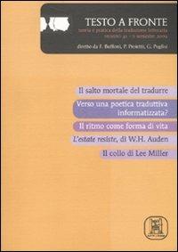 Testo a fronte. Vol. 41  - Libro Marcos y Marcos 2010 | Libraccio.it