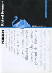 Pensieri - Michael Dummett - Libro De Ferrari 2004, Filosofia analitica | Libraccio.it