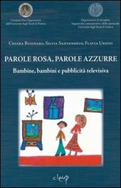 Parole rosa, parole azzurre. Bambine, bambini e pubblicità televisiva