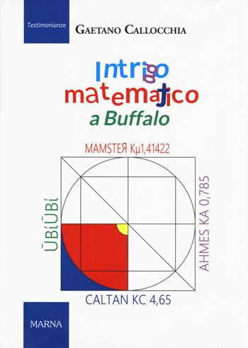 Intrigo matematico a Buffalo - Gaetano Callocchia - Libro Marna 2019, Testimonianze | Libraccio.it