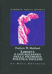 Libertà e uguaglianza nella filosofia politica inglese