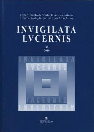 Invigilata lucernis. Vol. 32  - Libro Edipuglia 2011, Univ. Bari-Dip.studi classici e cristiani | Libraccio.it