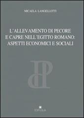 L' allevamento di pecore nell'Egitto romano. Aspetti economici e sociali