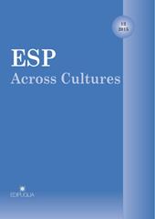 ESP Across Cultures. 2015. Vol. 12