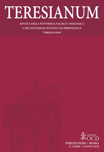 Teresianum (2019). Vol. 1  - Libro OCD 2019 | Libraccio.it