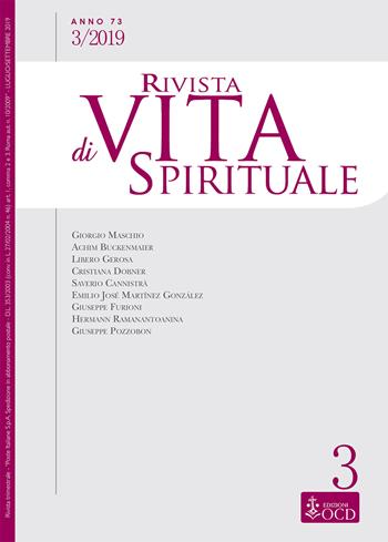 Rivista di vita spirituale (2019). Vol. 3  - Libro OCD 2019, Rivista di vita spirituale | Libraccio.it