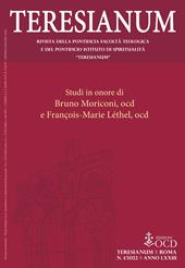 Teresianum. Rivista della Pontificia Facoltà Teologica e del Pontificio Istituto di Spiritualità «Teresianum» (2022). Vol. 1