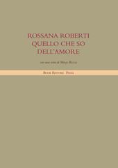 Quello che so dell'amore