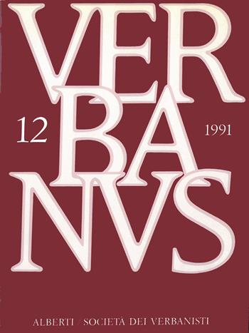 Verbanus. Rassegna per la cultura, l'arte, la storia del lago. Vol. 12  - Libro Alberti 2009, Pubbl. sto. zona verbanese. Prima serie | Libraccio.it