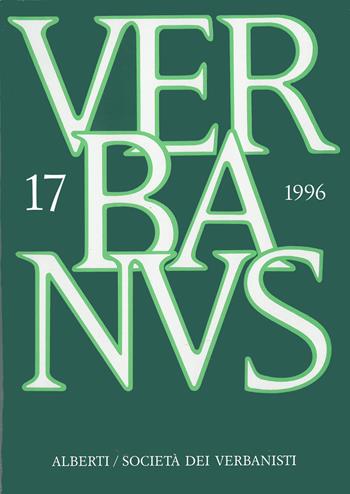 Verbanus. Rassegna per la cultura, l'arte, la storia del lago. Vol. 17  - Libro Alberti 2009, Verbanus | Libraccio.it