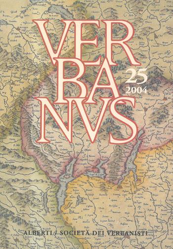 Verbanus. Rivista per la cultura, l'arte, la storia del lago. Vol. 25  - Libro Alberti 2009, Verbanus | Libraccio.it