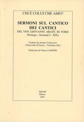 Sermoni sul Cantico dei Cantici (Prologo-Sermoni I-XIX)