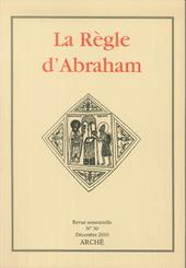 La Règle d'Abraham. Vol. 30: Décembre 2010.