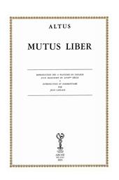 Mutus liber. Reproduction ds 15 planches en couleur d'un manuscrit du XVIIIe siècle. Introcuction et commentaire