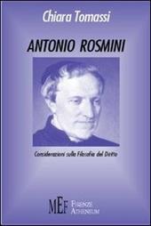 Antonio Rosmini. Considerazioni sulla Filosofia del diritto