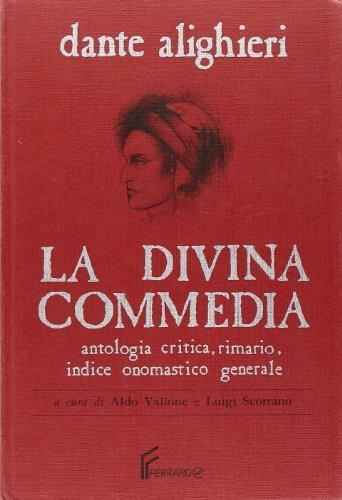 La Divina Commedia. Rimario - Dante Alighieri, SCORRANO, DANTE - Libro Ferraro 1992 | Libraccio.it