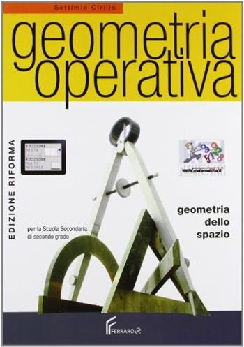 Geometria operativa. Geometria dello spazio. Per le Scuole superiori. Con CD-ROM - Settimio Cirillo - Libro Ferraro 2011 | Libraccio.it