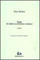 Saggi di diritto ecclesiastico italiano - Piero Bellini - Libro Rubbettino 1997, Storia del diritto | Libraccio.it