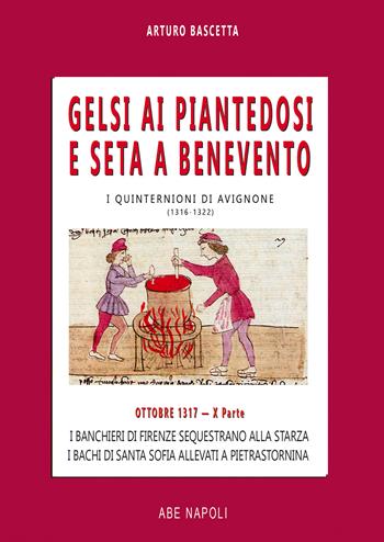 Gelsi ai Piantedosi e seta a Benevento. I banchieri di Firenze sequestrano alla Starza. I bachi di santa sofia allevati a Pietrastornina. Ottobre 1317. I quinternioni di Avignone (1316-1322). Vol. 10 - Arturo Bascetta - Libro ABE 2026, I quinternioni del Vaticano (1344-1351) | Libraccio.it