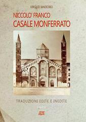 Niccolò Franco. Casale Monferrato. Traduzioni edite e inedite. Vol. 1