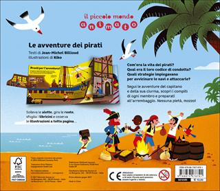Le avventure dei pirati. Il piccolo mondo animato. Ediz. illustrata - Jean-Michel Billioud - Libro Editoriale Scienza 2017, Pop-up & co. | Libraccio.it