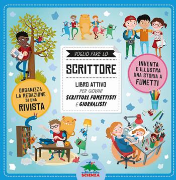 Voglio fare lo scrittore. Ediz. a colori - Petra Bartikovà, Eva Oburkova - Libro Editoriale Scienza 2017, Pop-up & co. | Libraccio.it