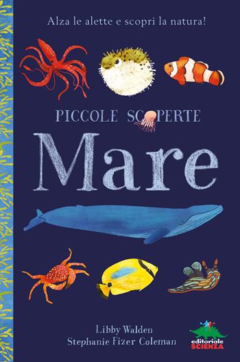 Mare. Alza le alette e scopri la natura! Ediz. a colori - Libby Walden - Libro Editoriale Scienza 2018, Piccole scoperte | Libraccio.it