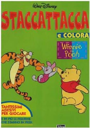 Winnie the Pooh  - Libro Disney Libri 2001, Staccattacca & colora | Libraccio.it